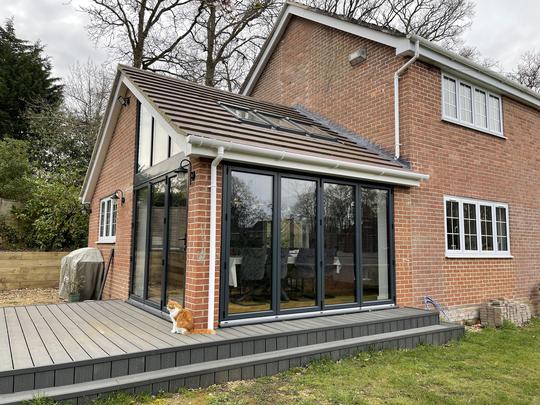 Open Plan Kitchen Extension in Newbury, Berkshire