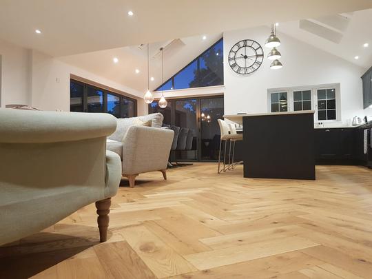 Open Plan Kitchen Extension in Newbury, Berkshire