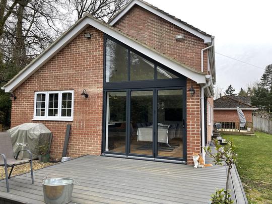 Open Plan Kitchen Extension in Newbury, Berkshire